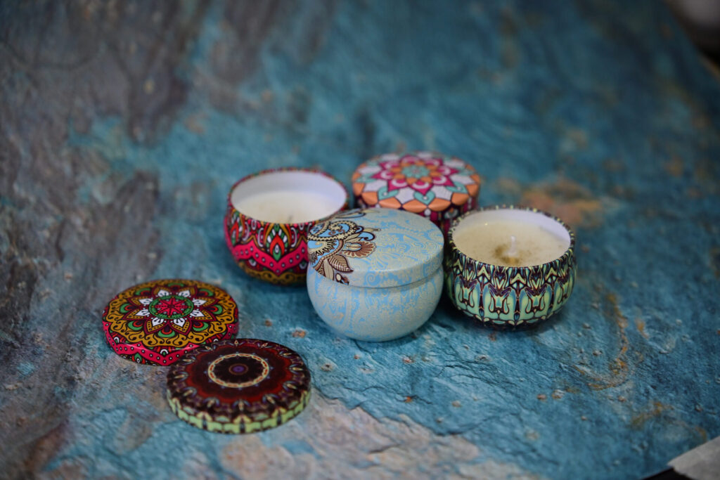 Lavender & Chocolate Scented Candle